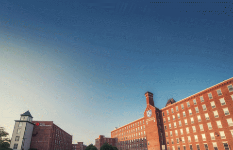 Blue sky and building 