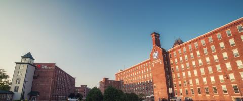 UNH Manchester and Texas Instrument buildings