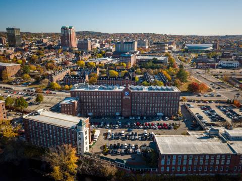 UNH Manchester aerial