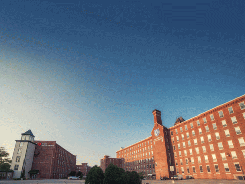 Blue sky and building 