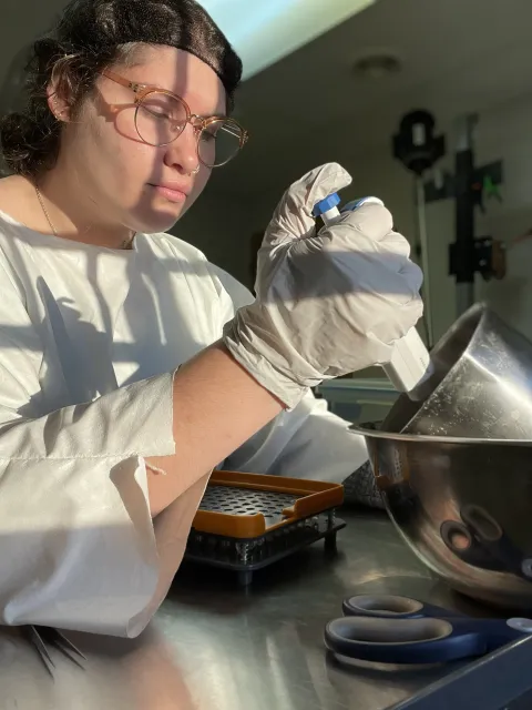 Biotechnology Student Joli White