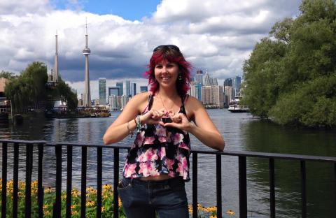 Angela Mastrogiacomo, 2010 graduate of communication arts.